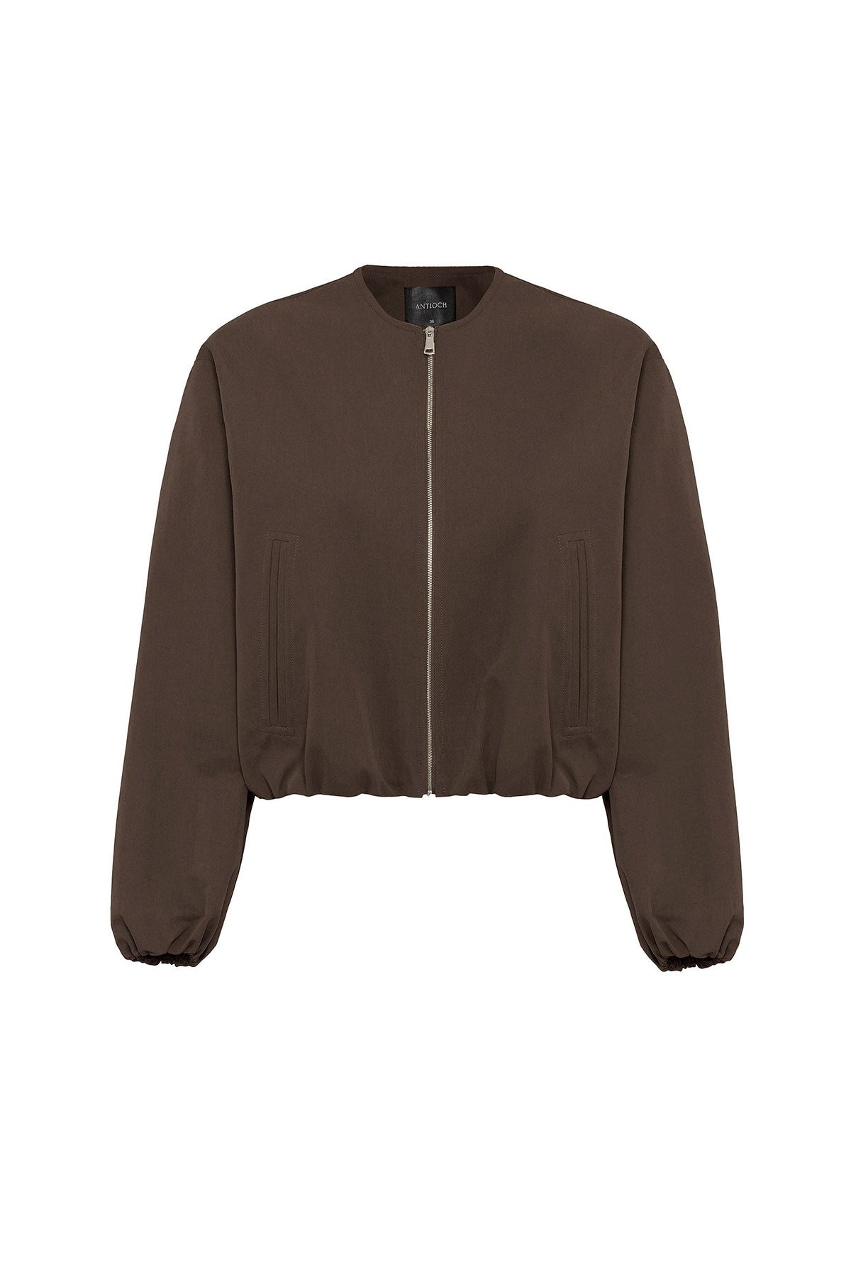 Crop Kadın Bomber Mont