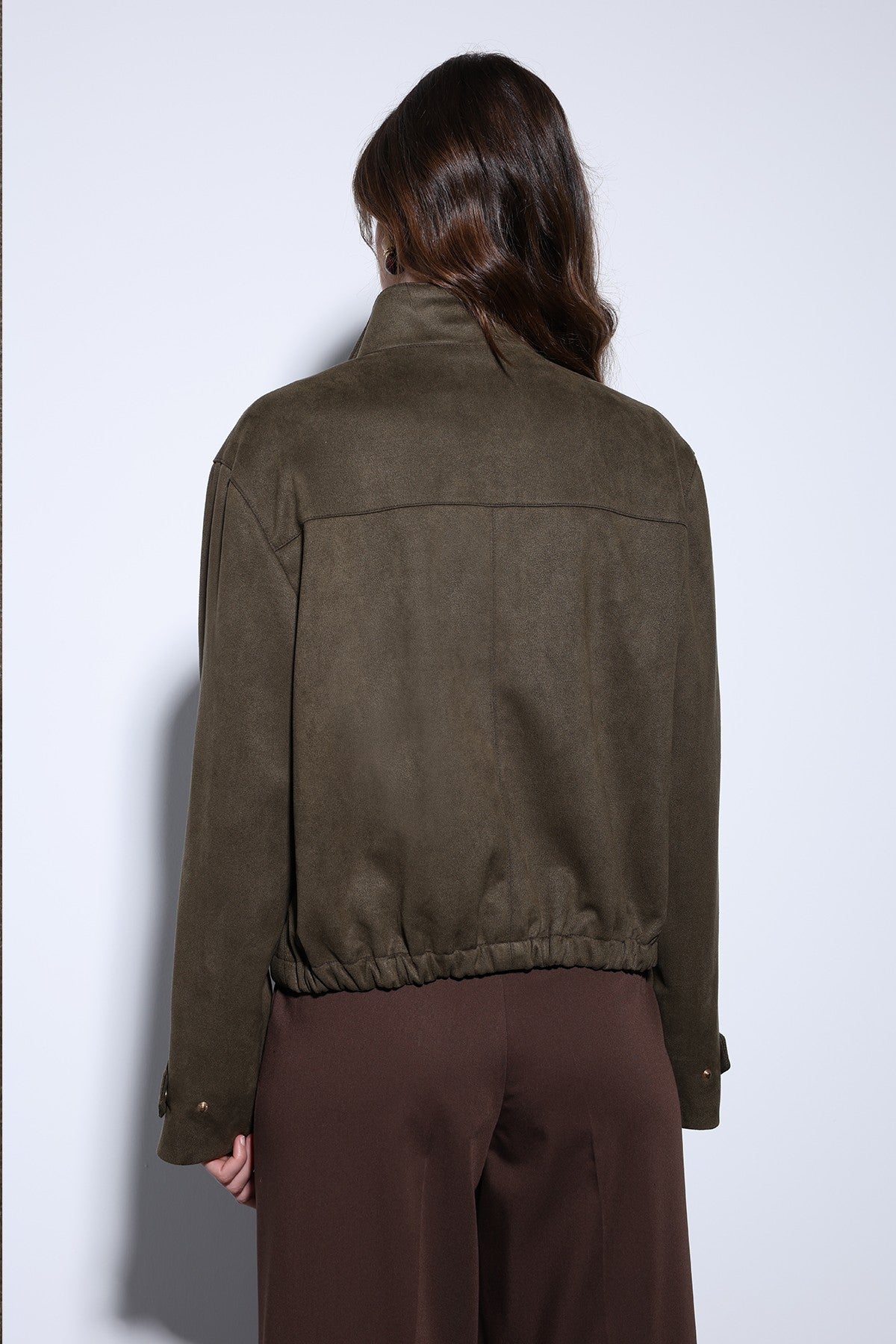 Antioch Süet Bomber Ceket