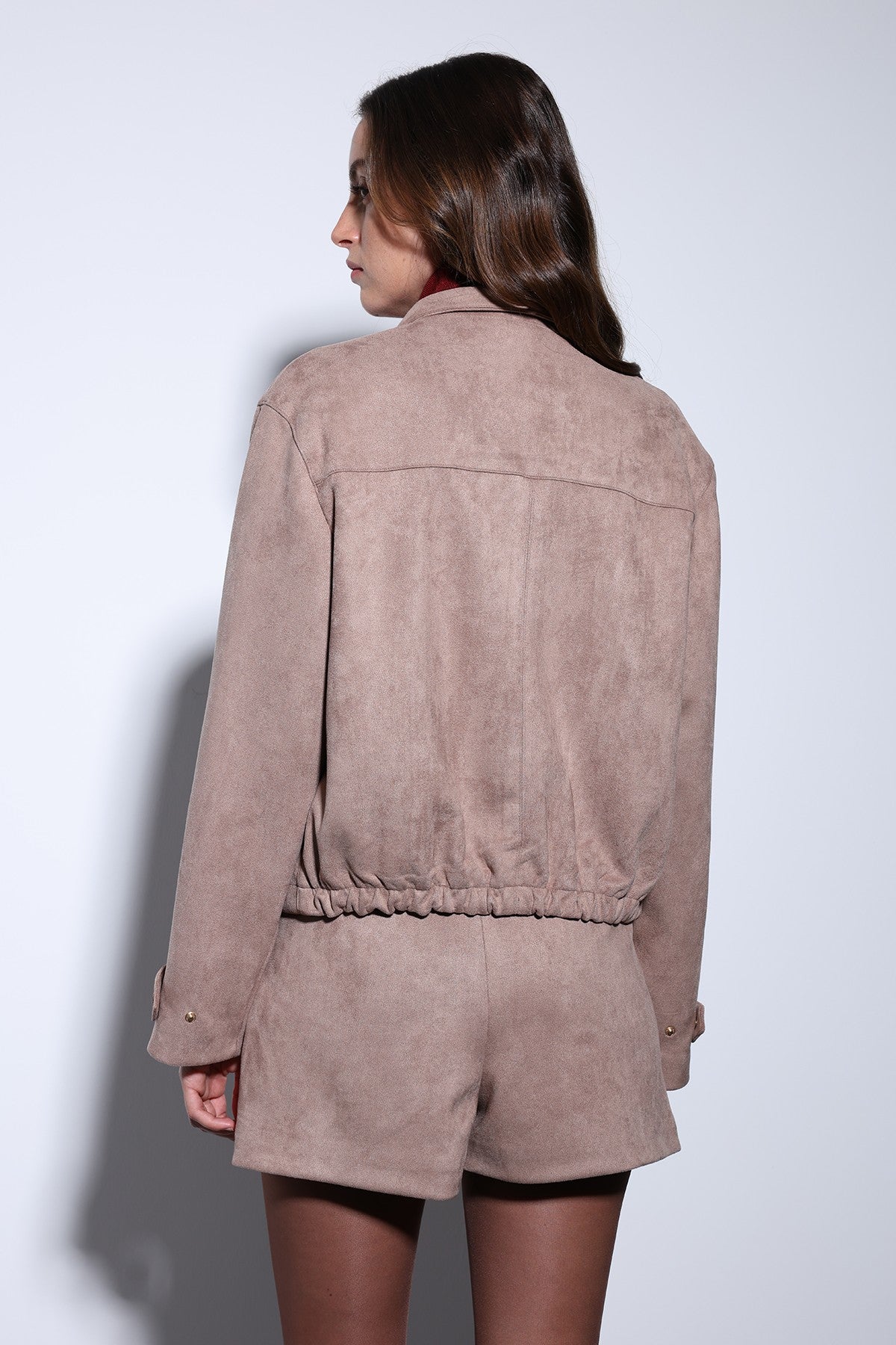 Antioch Süet Bomber Ceket