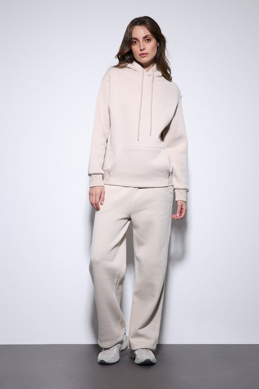 Antioch Kapüşonlu Basic Kadın Sweatshirt