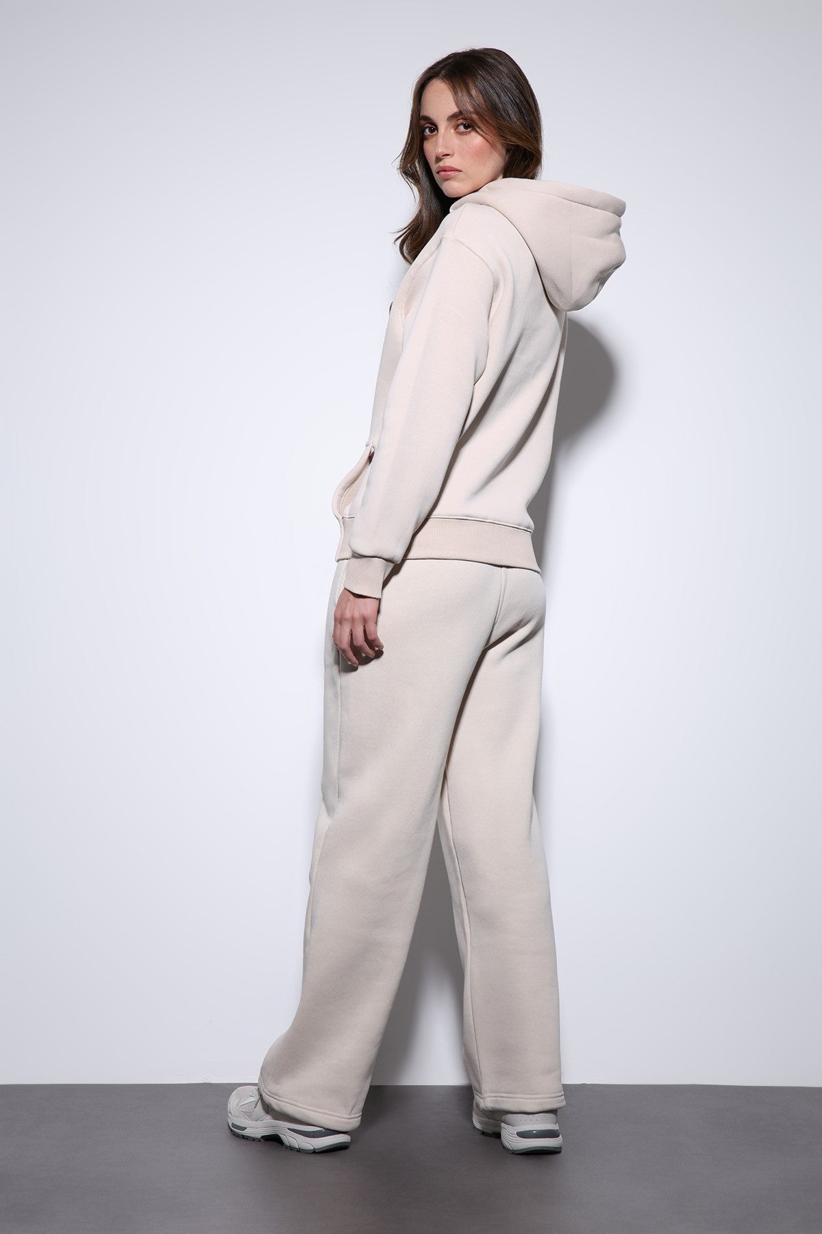Antioch Kapüşonlu Basic Kadın Sweatshirt