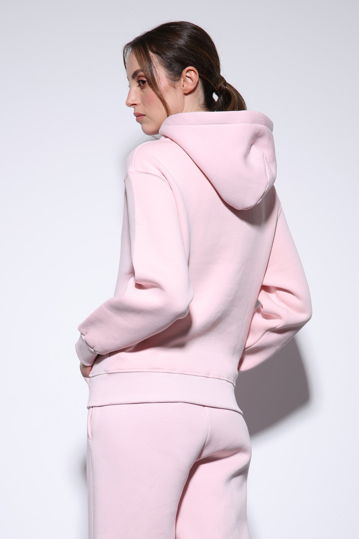 Antioch Kapüşonlu Basic Kadın Sweatshirt