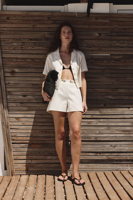 Antioch Gömlek Şort Kadın Takım