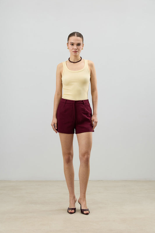 Antioch Pilili Kadın Şort