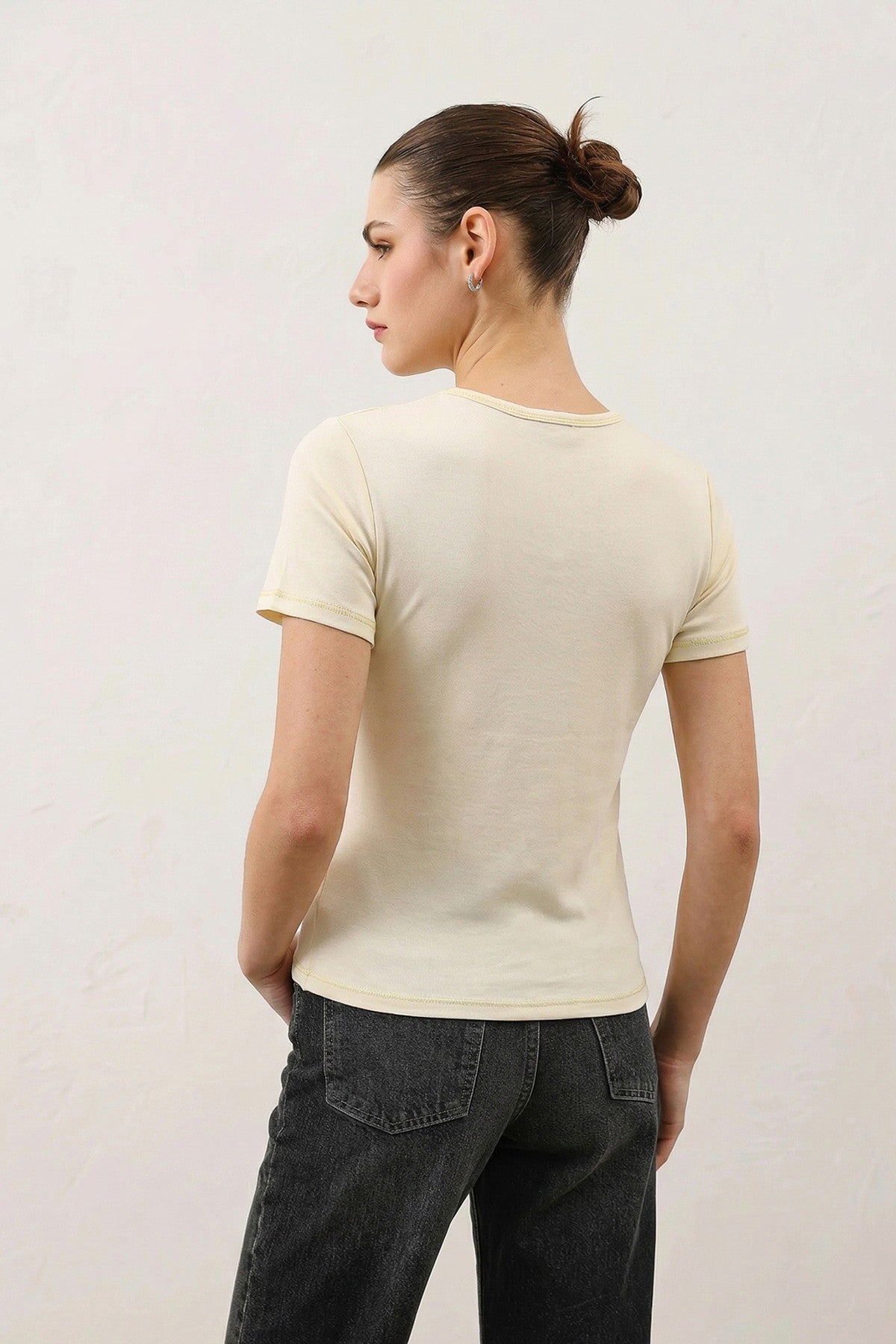 Antioch Kadın Basic T-Shirt