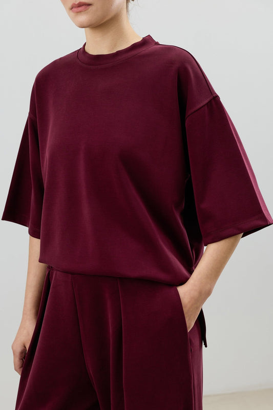 Antioch Modal Karışımlı T-Shirt Pantolon Kadın Takım