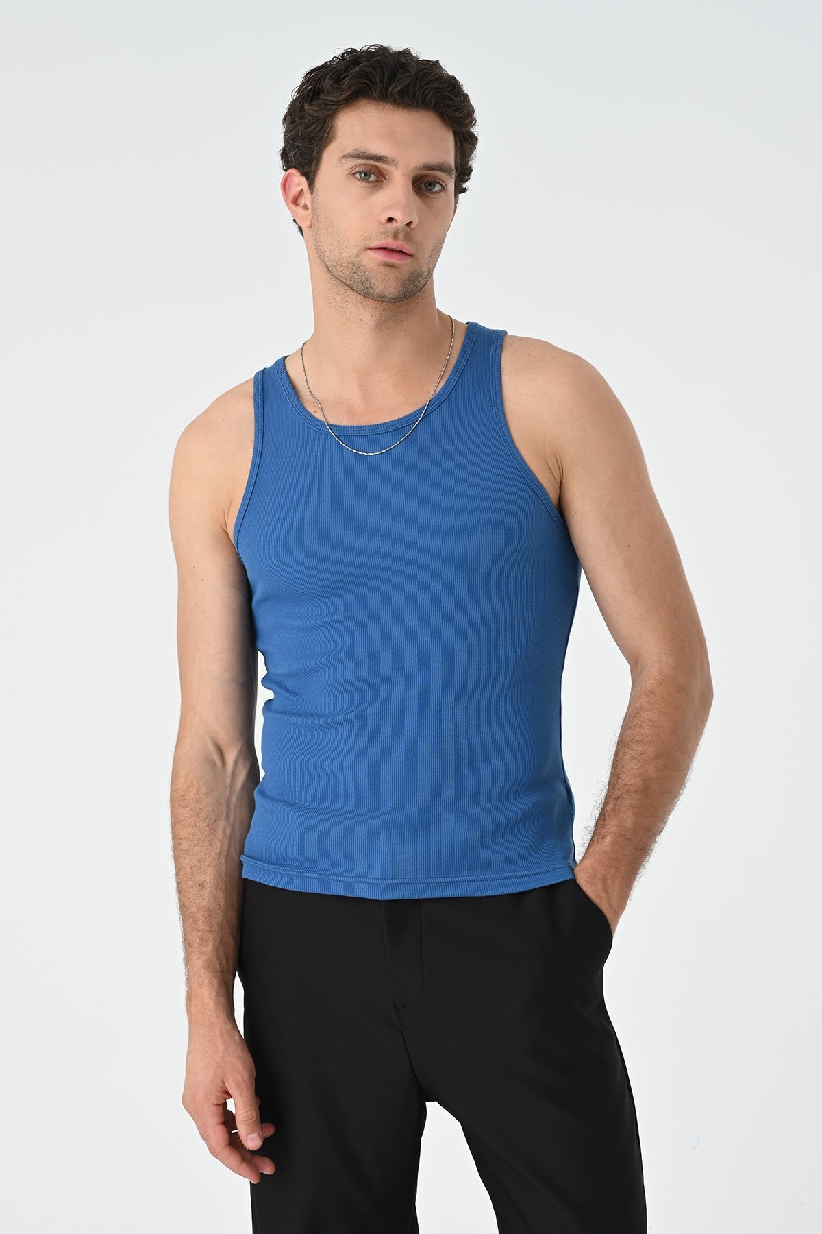 Slim Fit Erkek Atlet