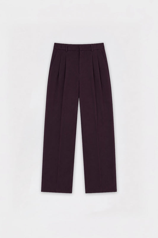 Pileli Relax Fit Erkek Pantolon