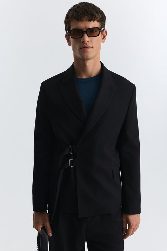 Toka Kapamalı Blazer Ceket