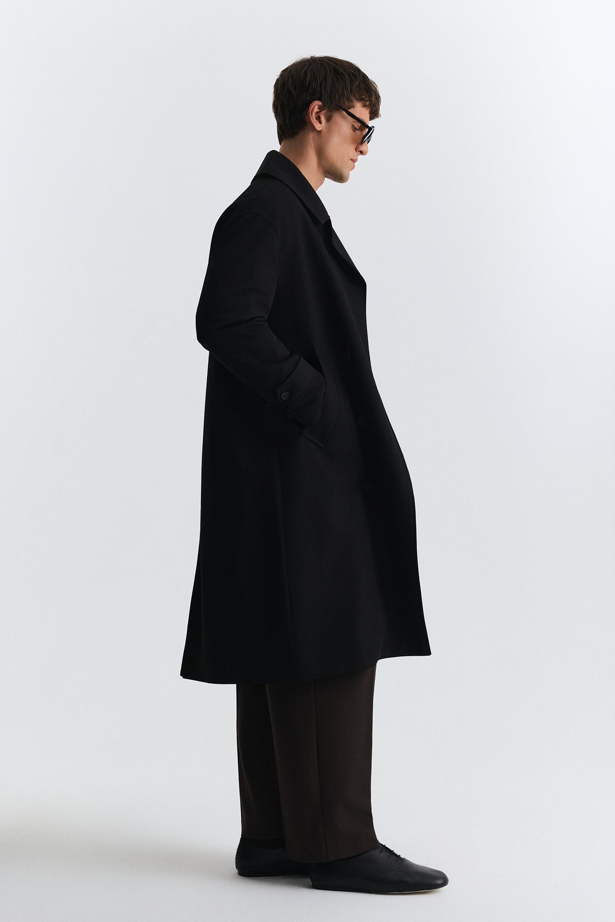 Uzun Relaxed Fit Trençkot