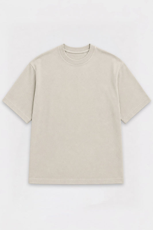 Crop Fit Erkek T-Shirt