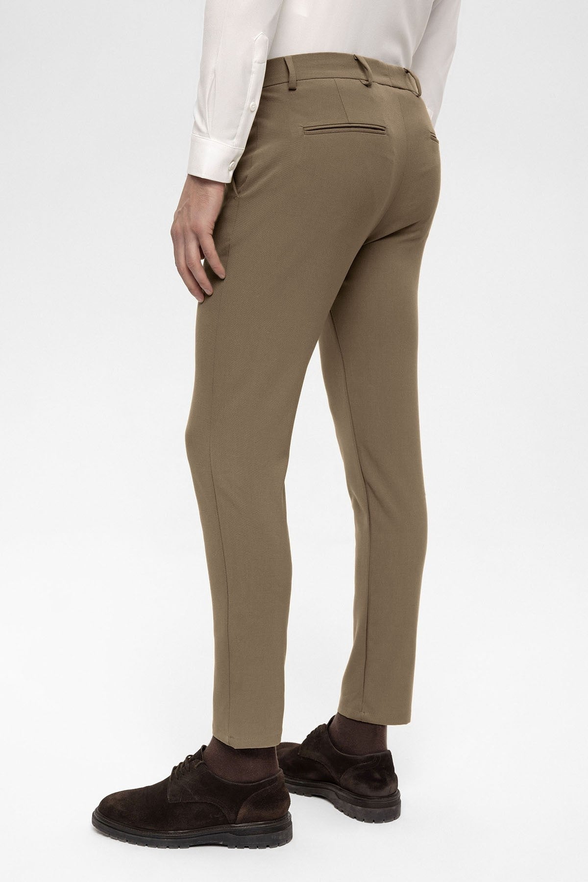 Erkek Aksesuar Detaylı Slim Fit Pantolon