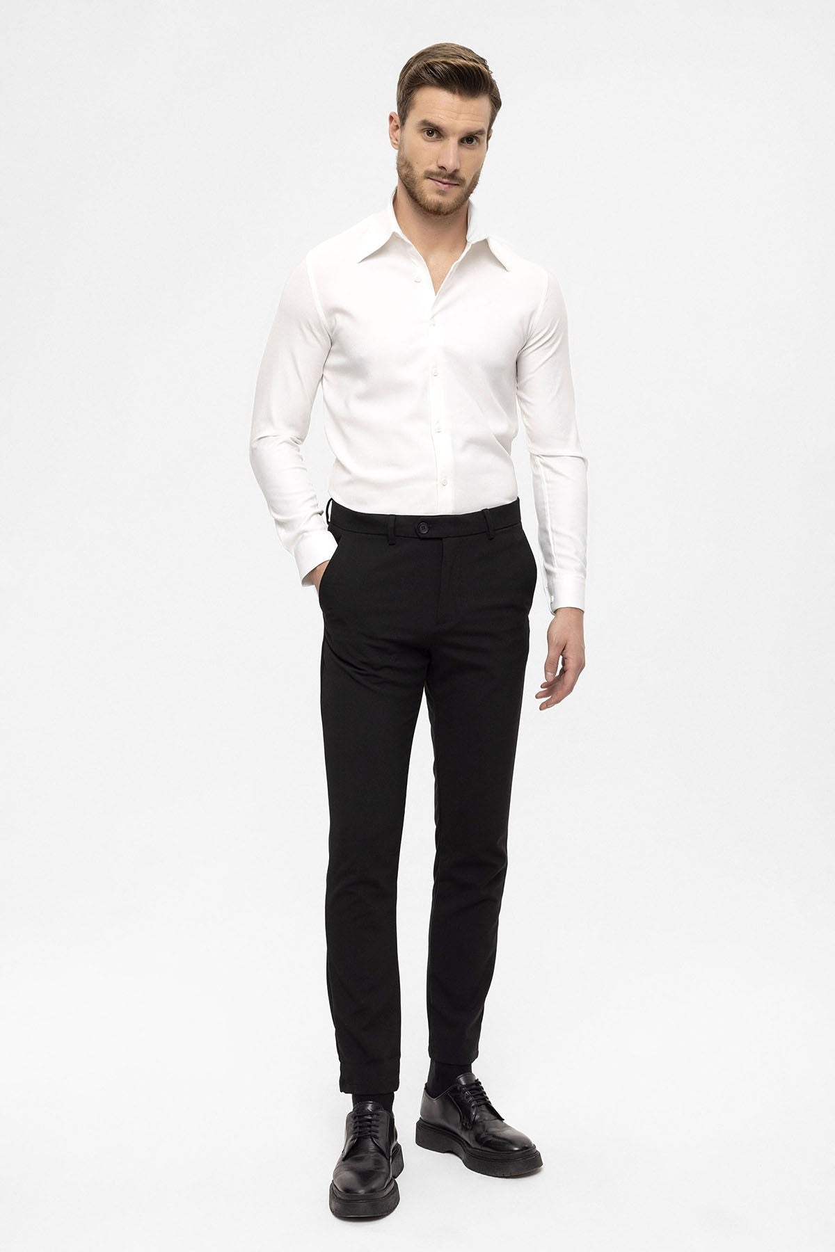 Antioch Erkek Aksesuar Detaylı Slim Fit Pantolon