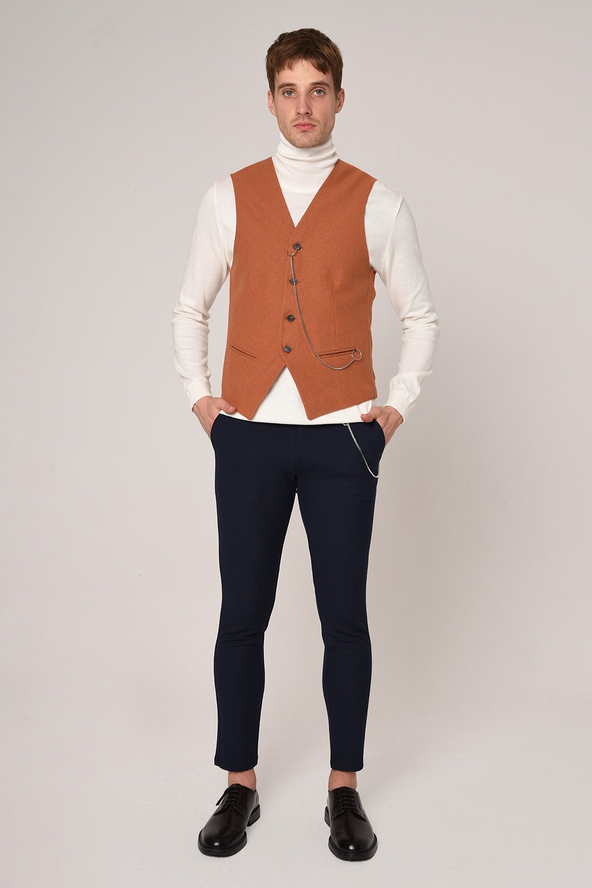 Antioch Slim Fit Erkek Yelek
