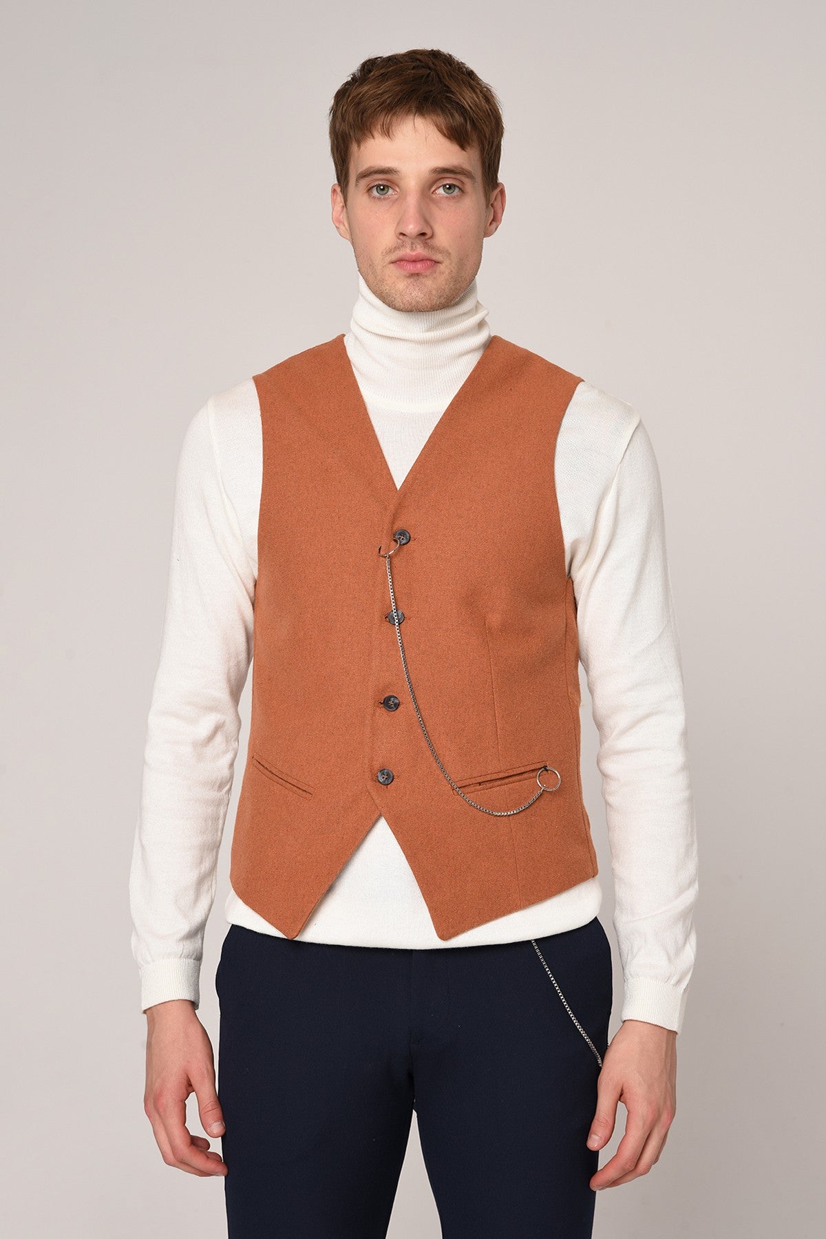 Antioch Slim Fit Erkek Yelek