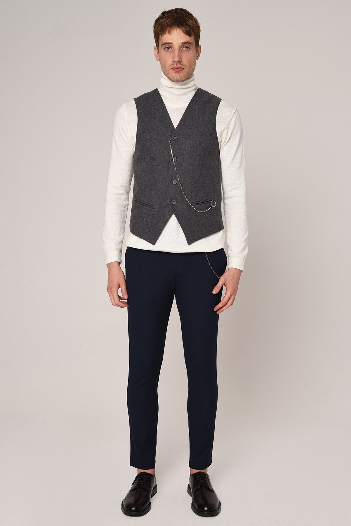 Antioch Slim Fit Erkek Yelek