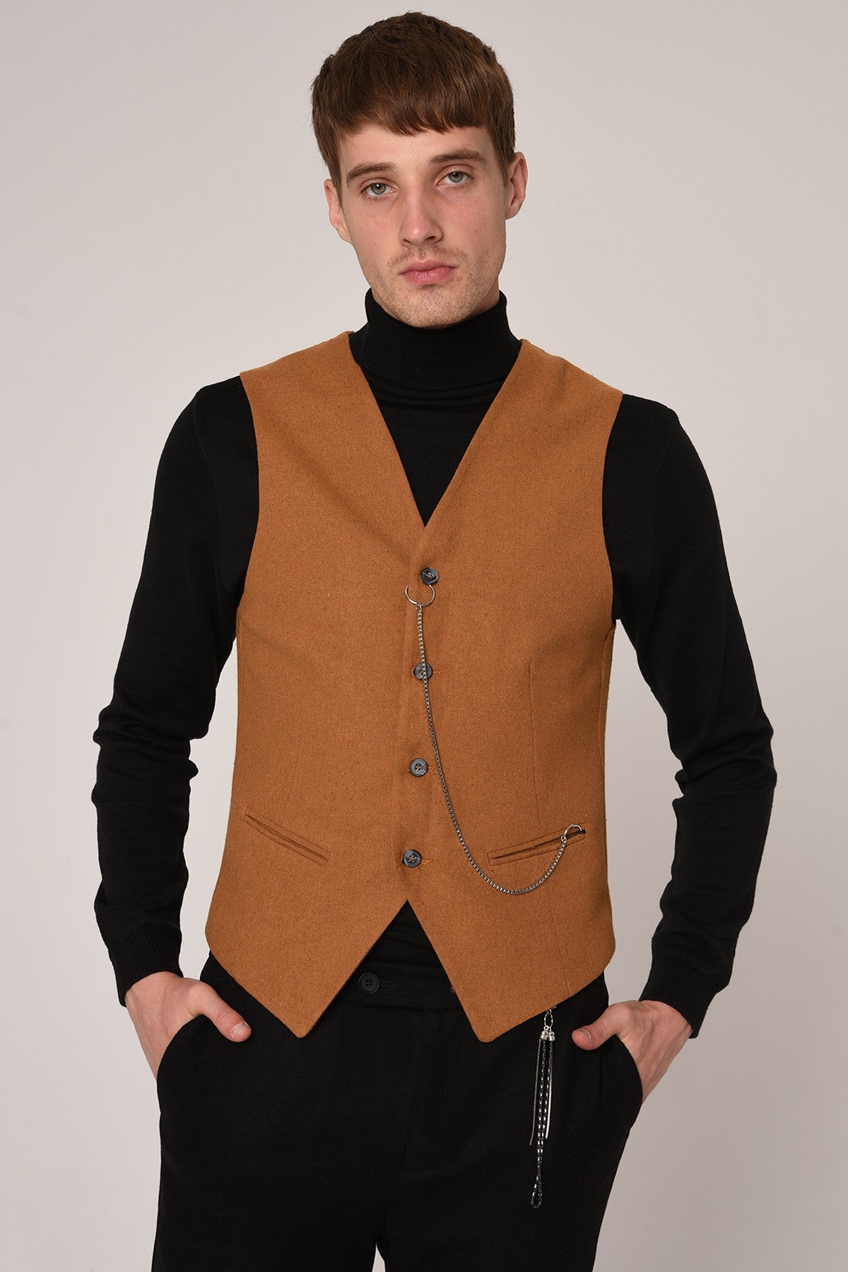 Antioch Slim Fit Erkek Yelek