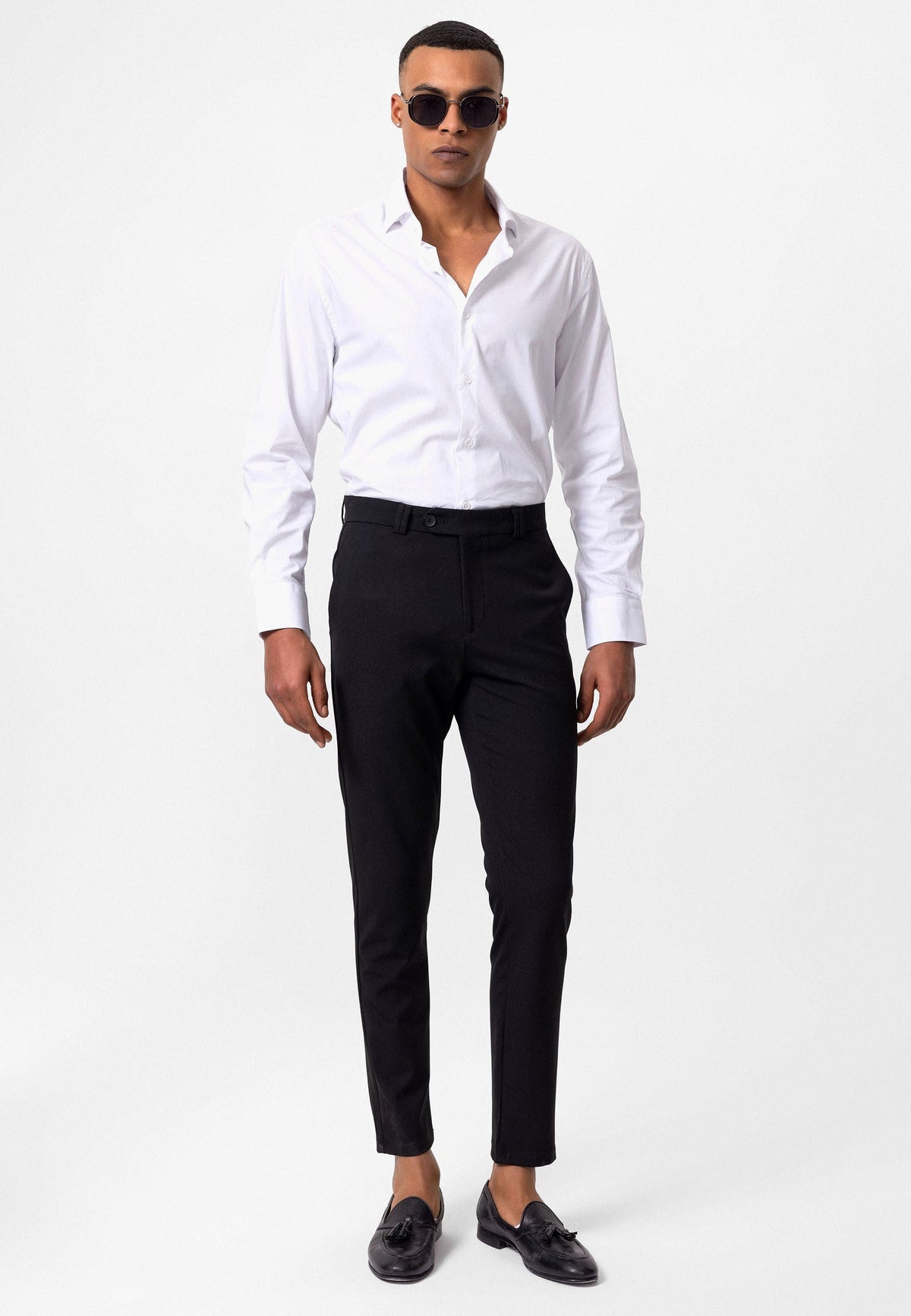 Erkek Slim Fit Kumaş Pantolon