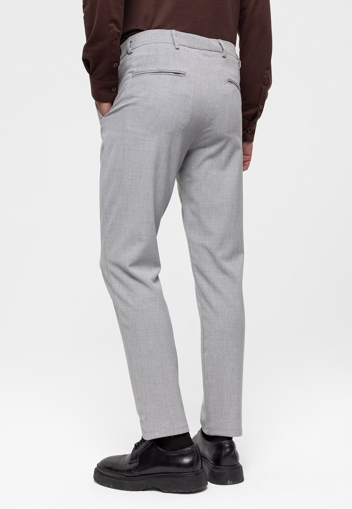 Erkek Slim Fit Kumaş Pantolon