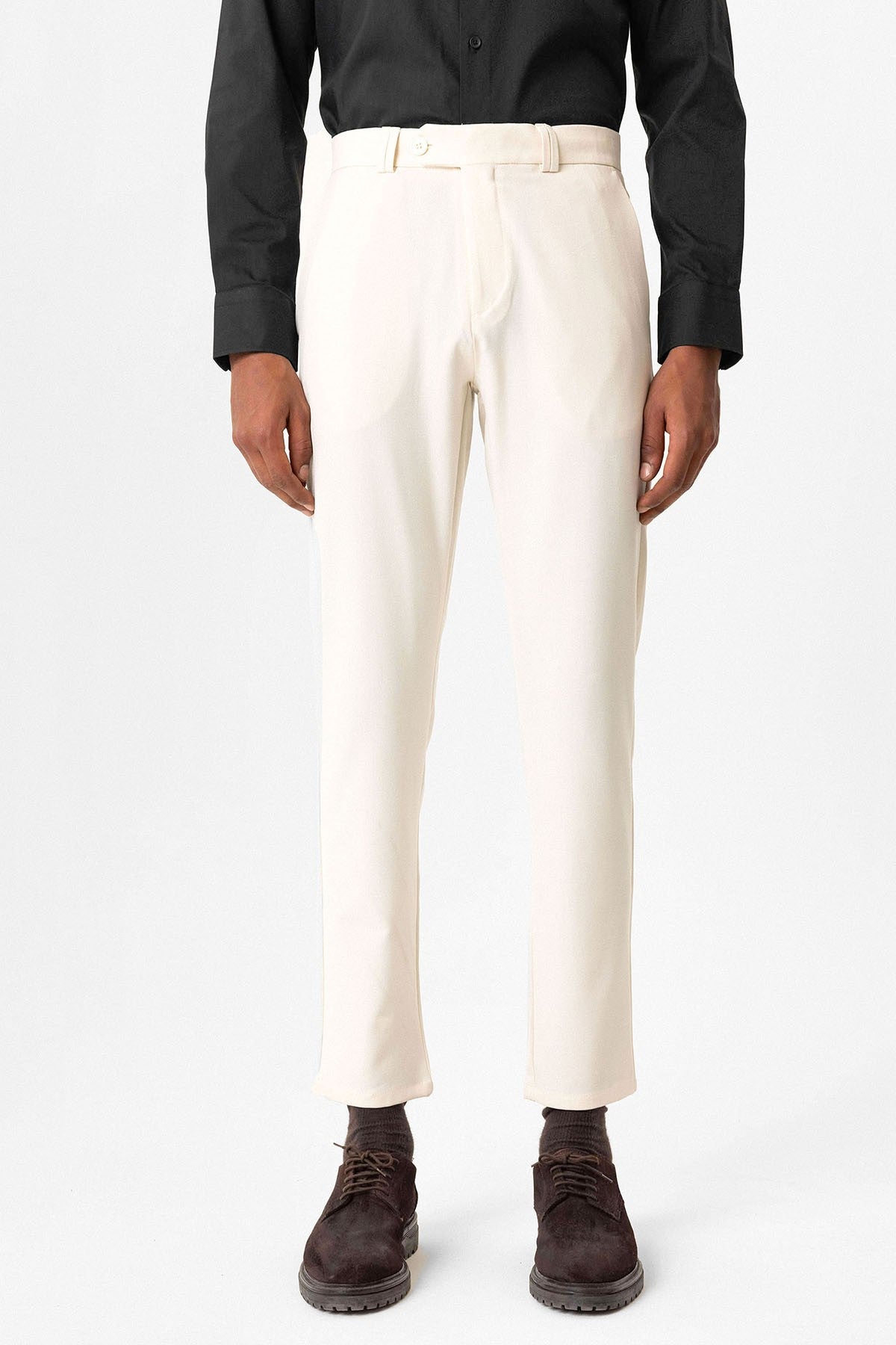 Erkek Slim Fit Kumaş Pantolon