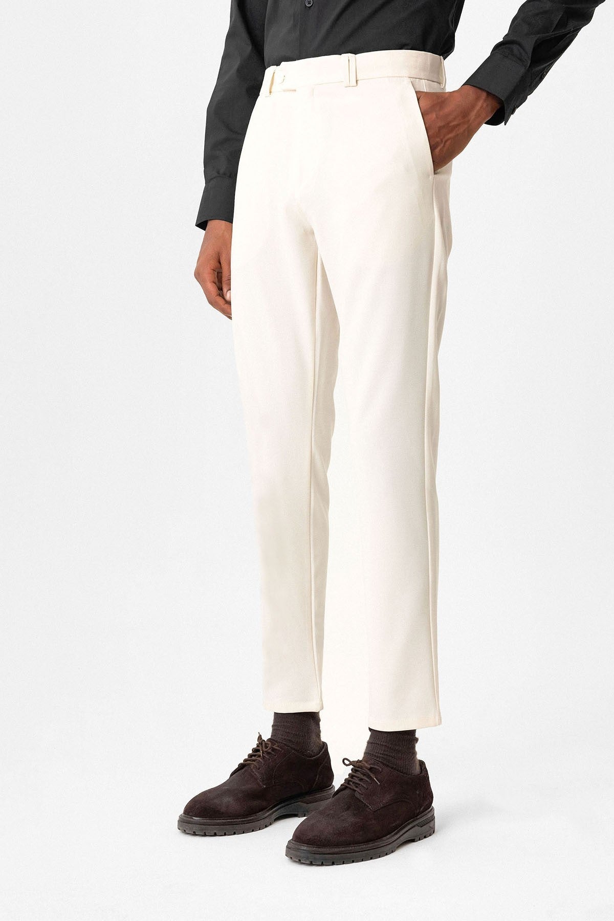 Erkek Slim Fit Kumaş Pantolon