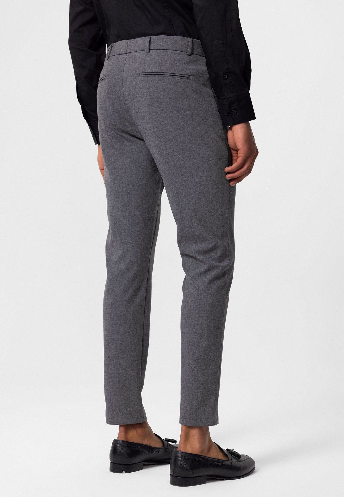 Erkek Slim Fit Kumaş Pantolon