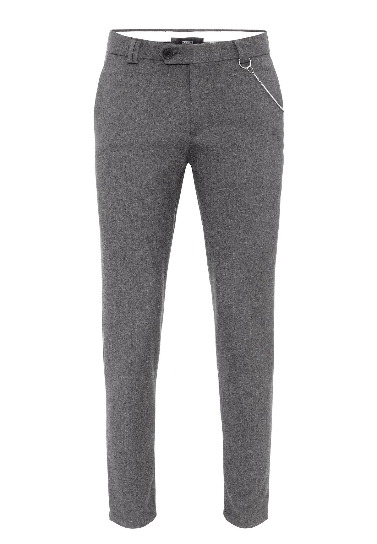 Erkek Slim Fit Kumaş Pantolon