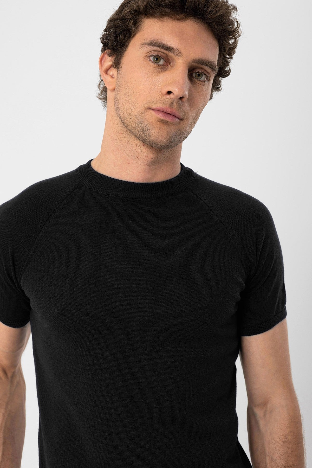 Antioch Bisiklet Yaka Triko T-Shirt