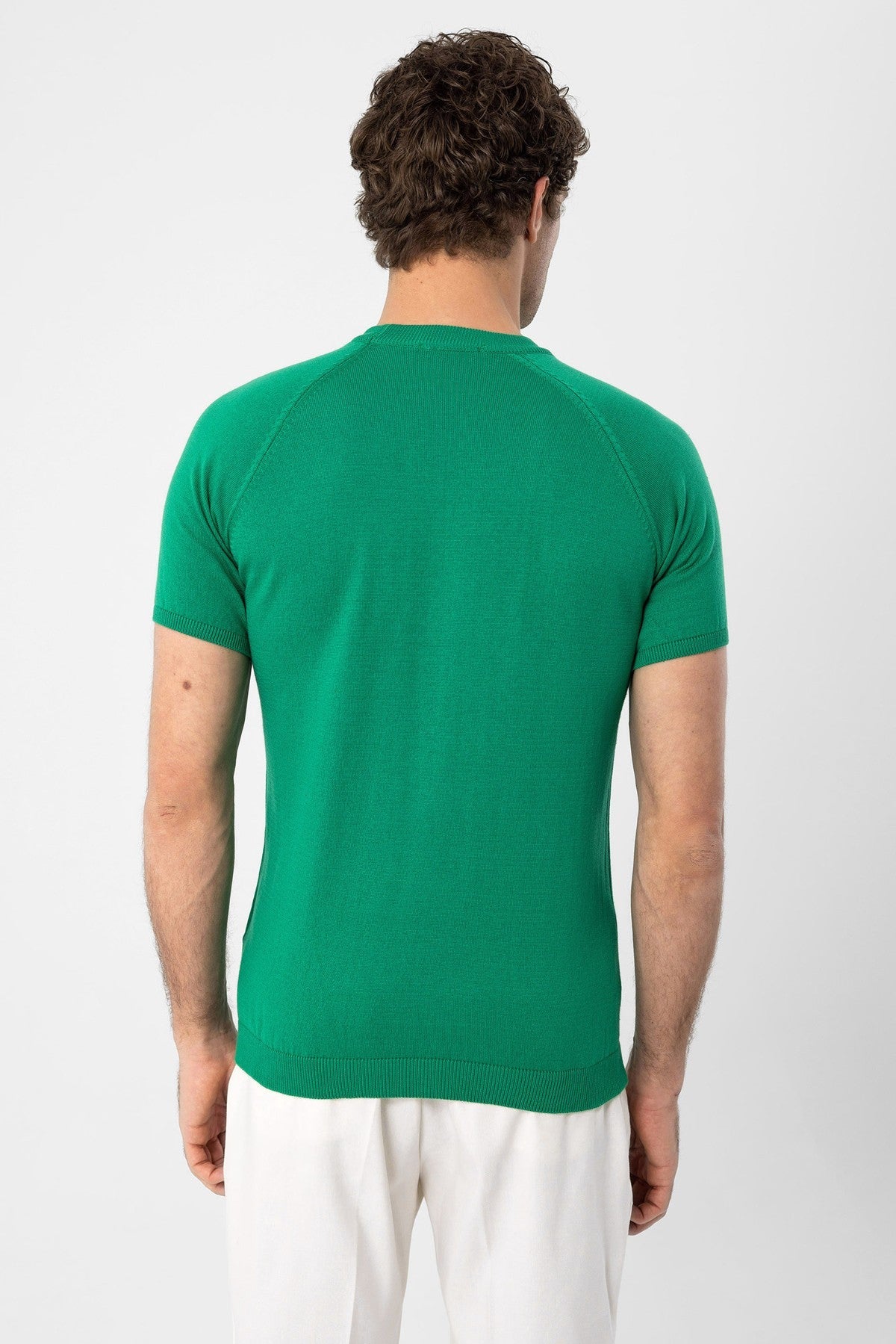 Antioch Bisiklet Yaka Triko T-Shirt