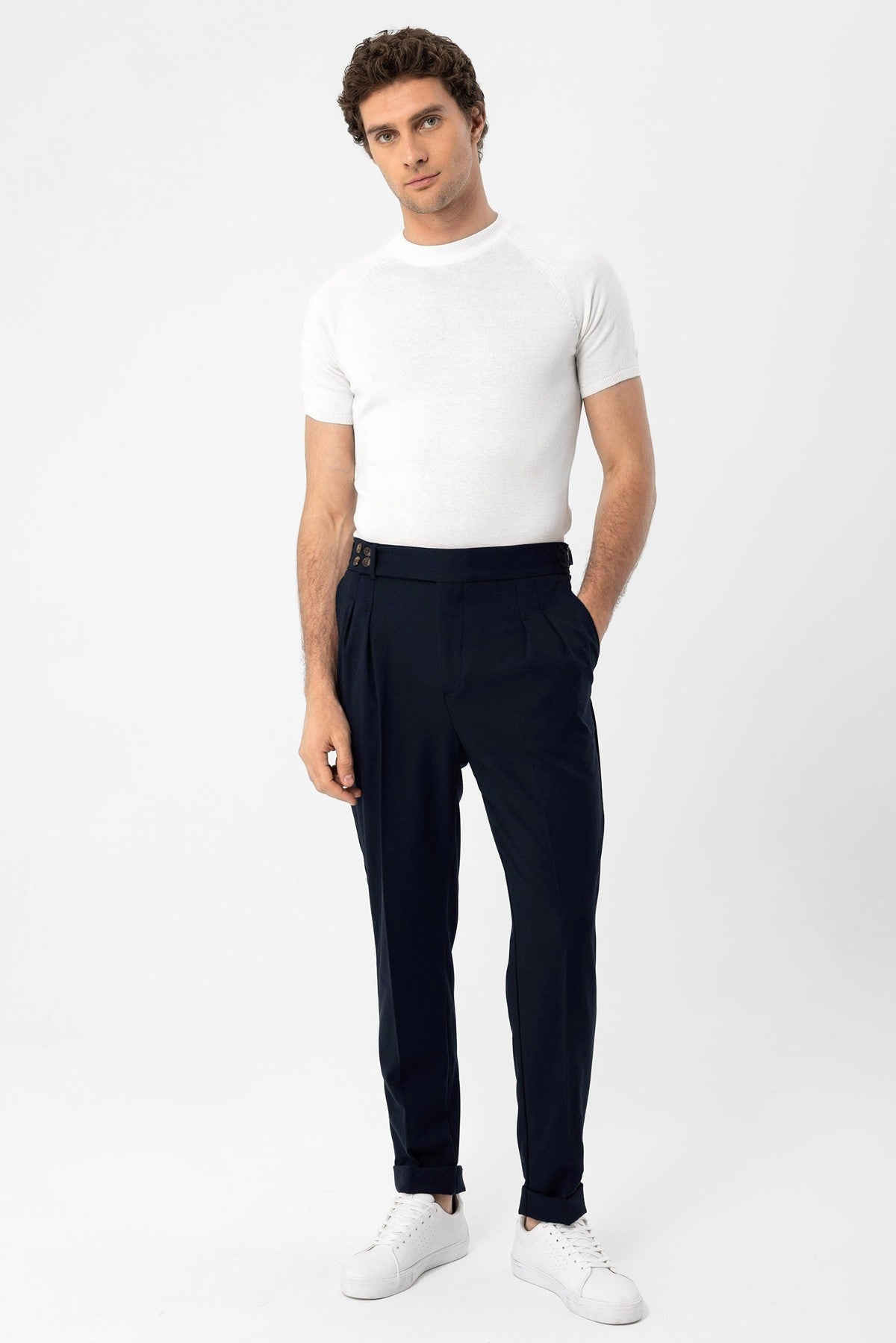 Antioch Bisiklet Yaka Triko T-Shirt
