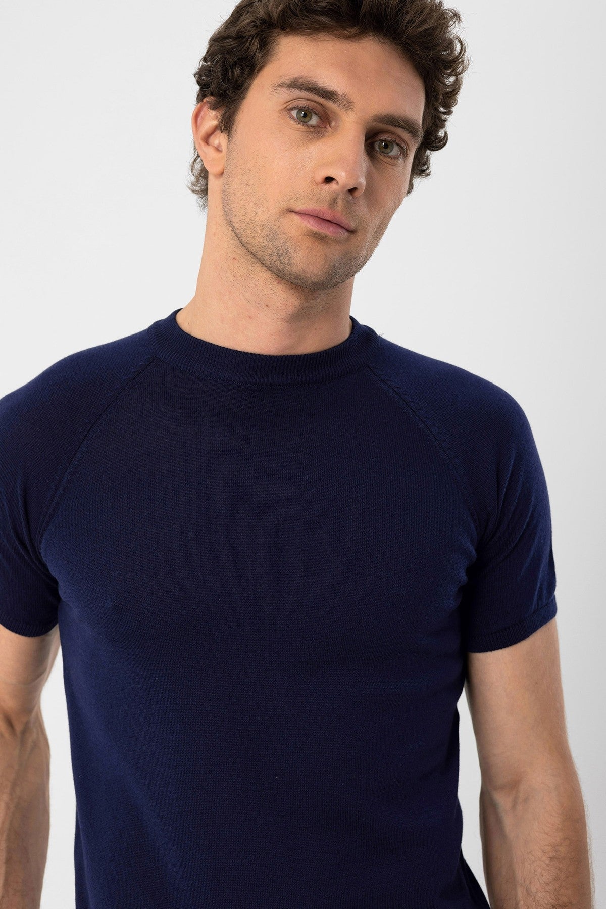 Antioch Bisiklet Yaka Triko T-Shirt