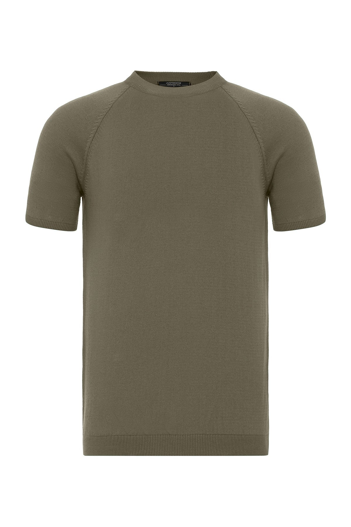 Antioch Bisiklet Yaka Triko T-Shirt