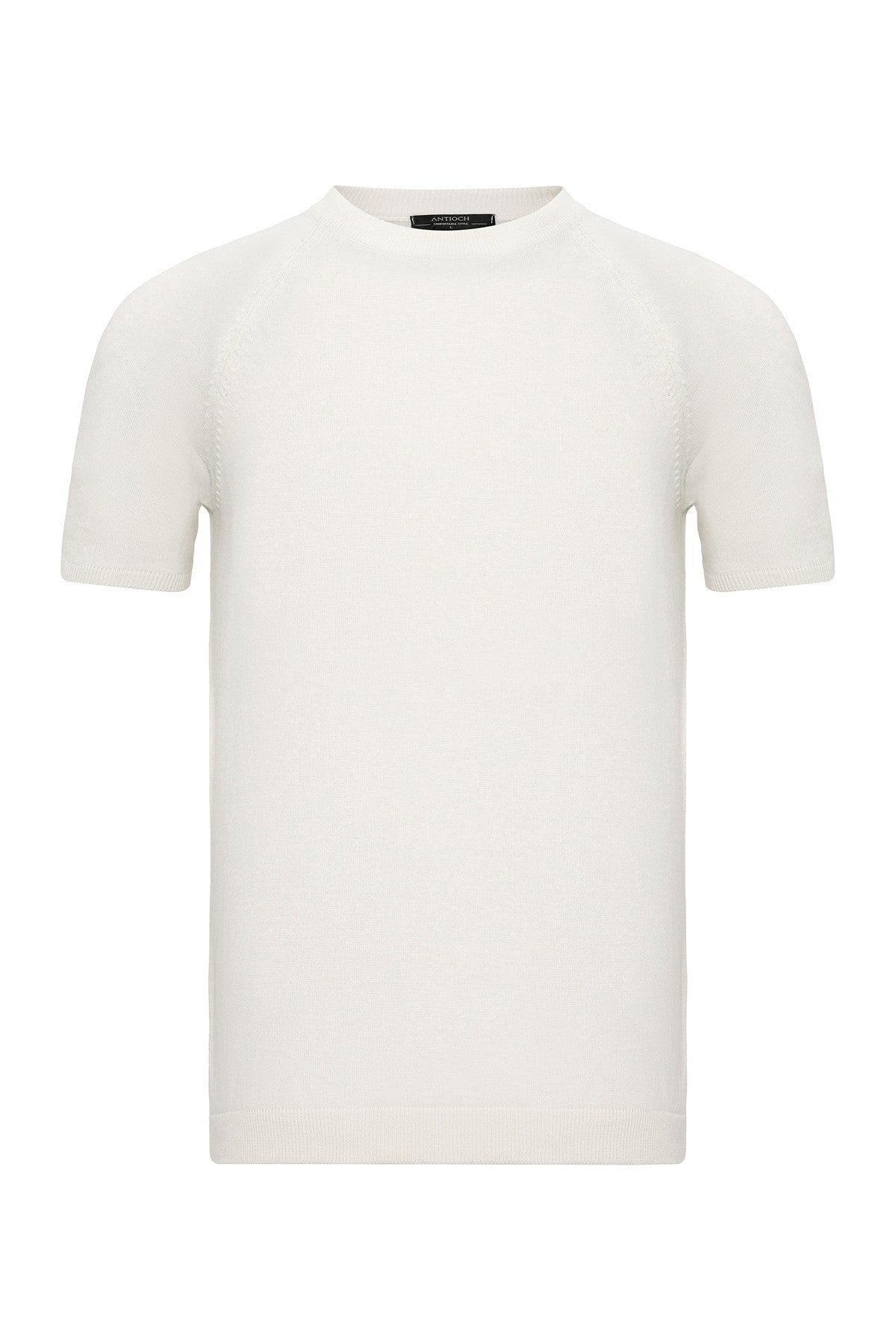 Antioch Bisiklet Yaka Triko T-Shirt