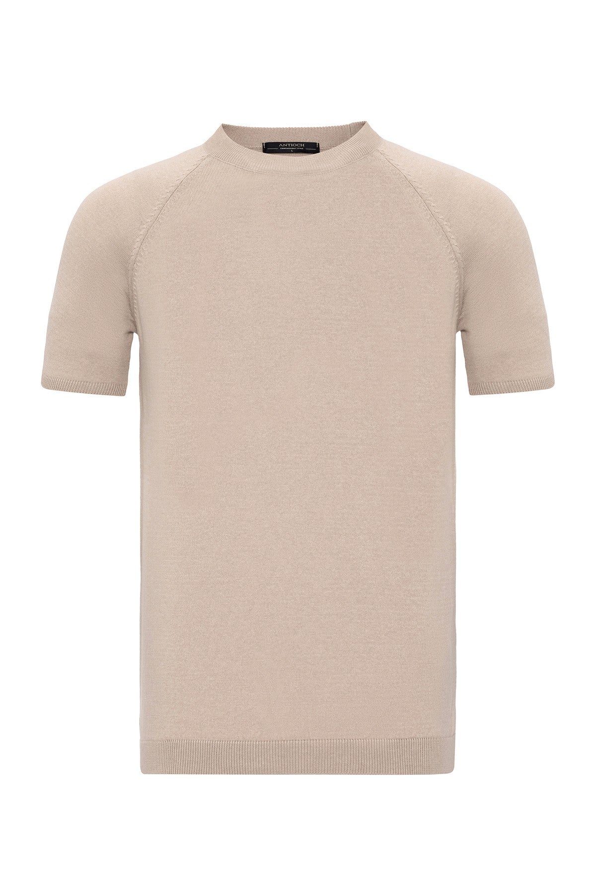 Antioch Bisiklet Yaka Triko T-Shirt