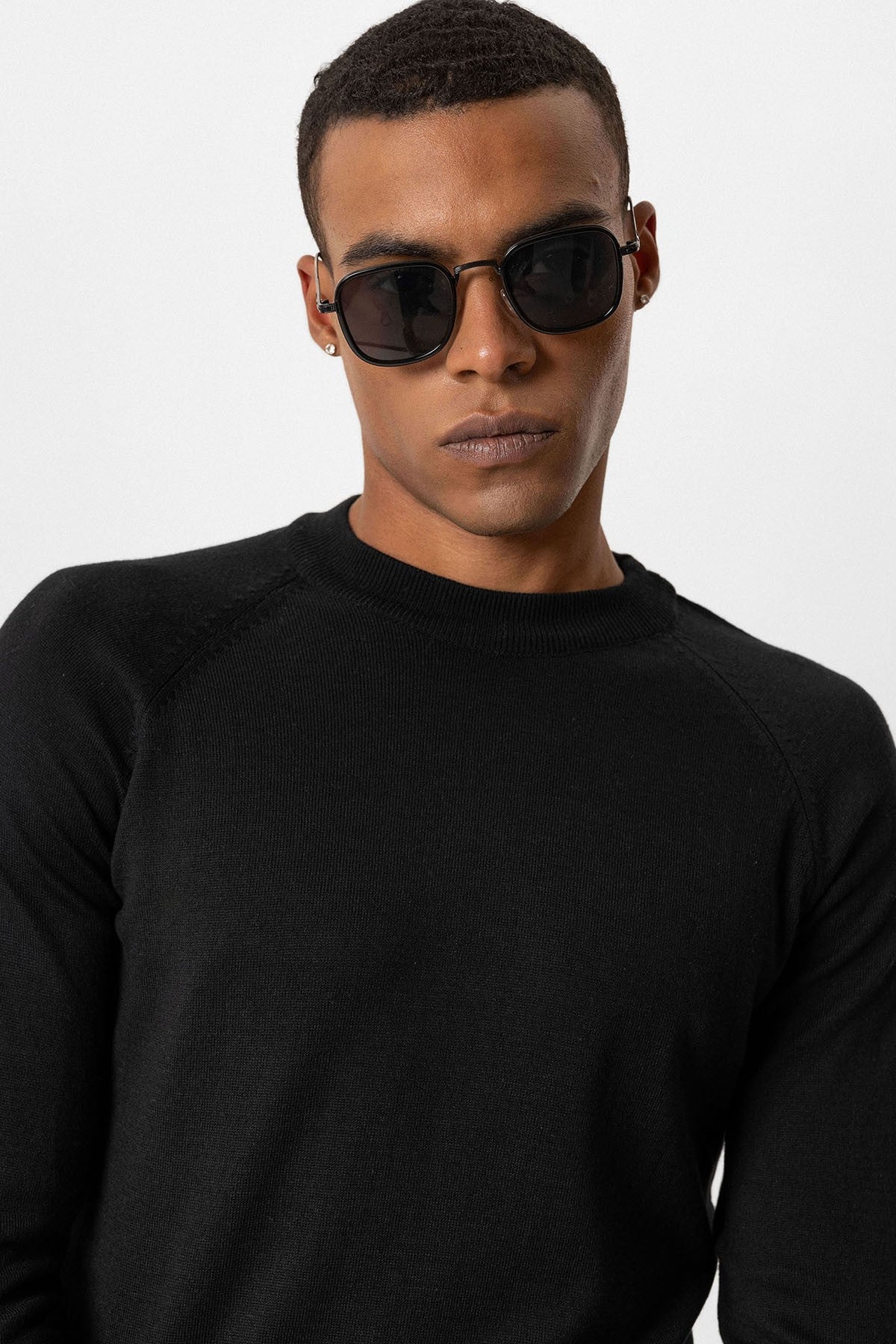 Antioch Bisiklet Yaka Slim Fit Triko Kazak