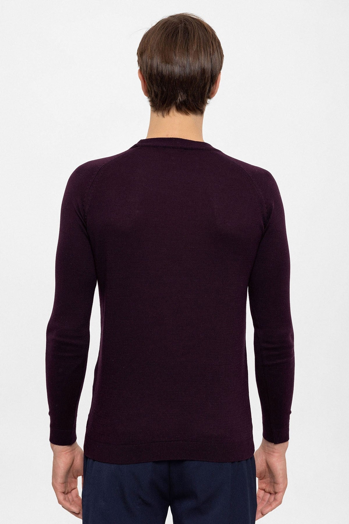 Antioch Bisiklet Yaka Slim Fit Triko Kazak