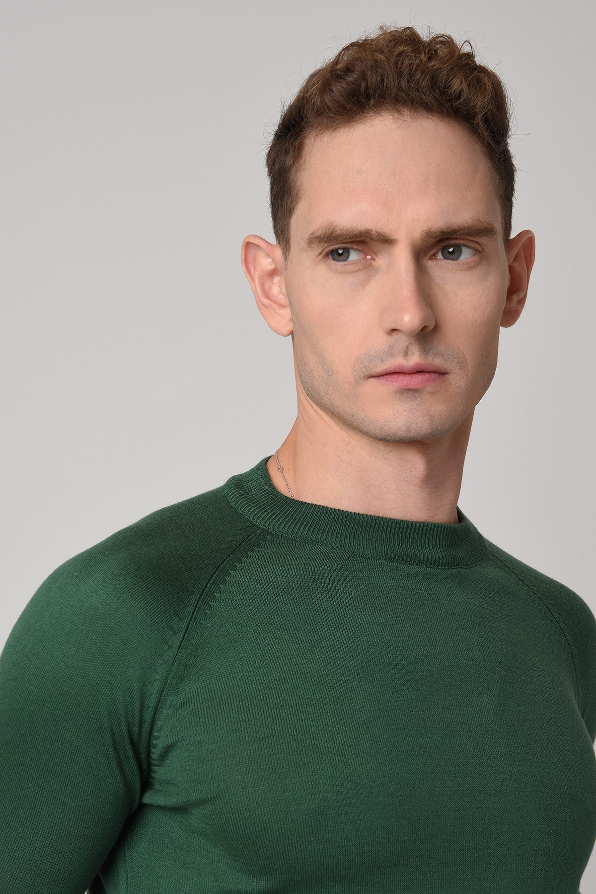 Antioch Bisiklet Yaka Slim Fit Triko Kazak