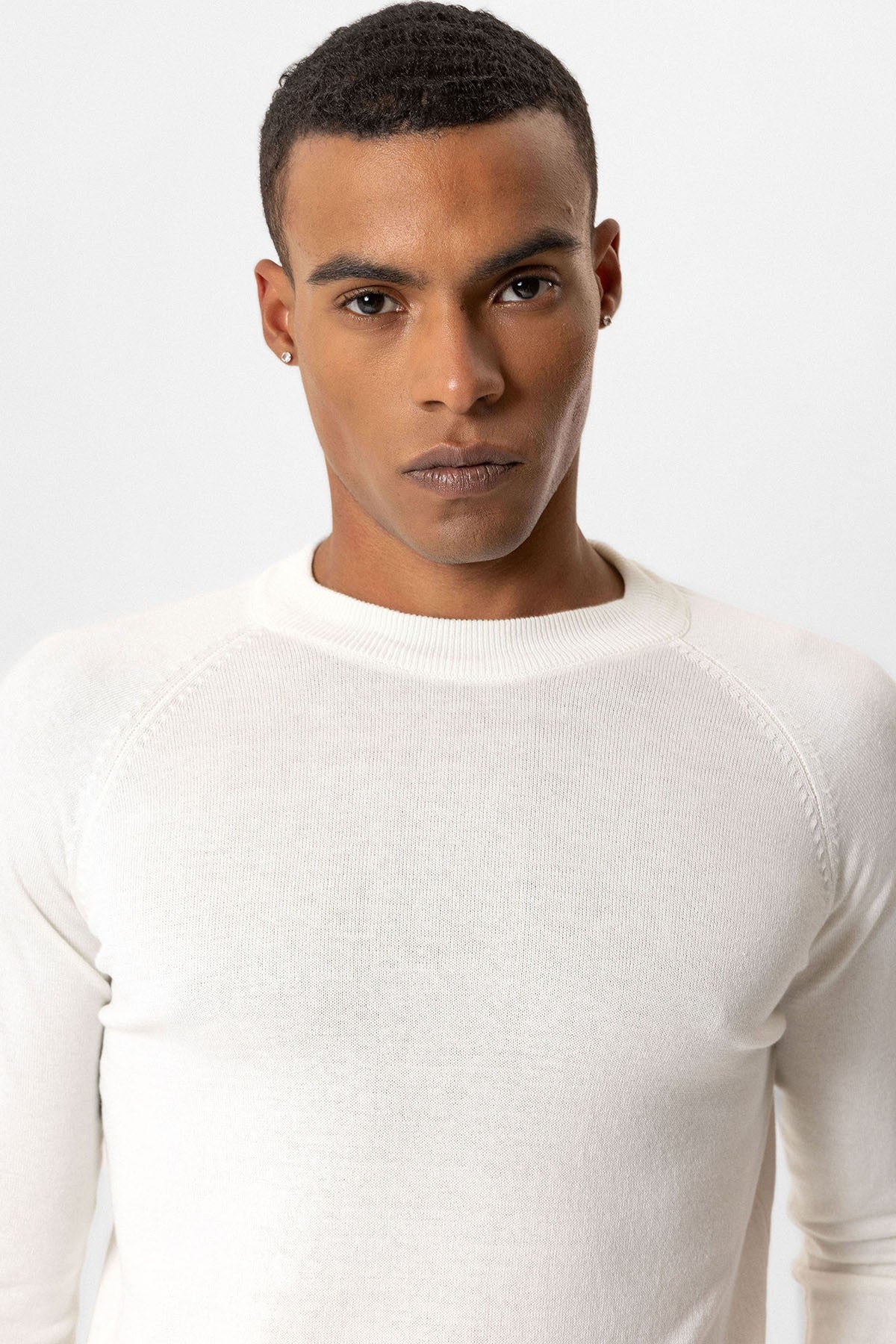 Antioch Bisiklet Yaka Slim Fit Triko Kazak