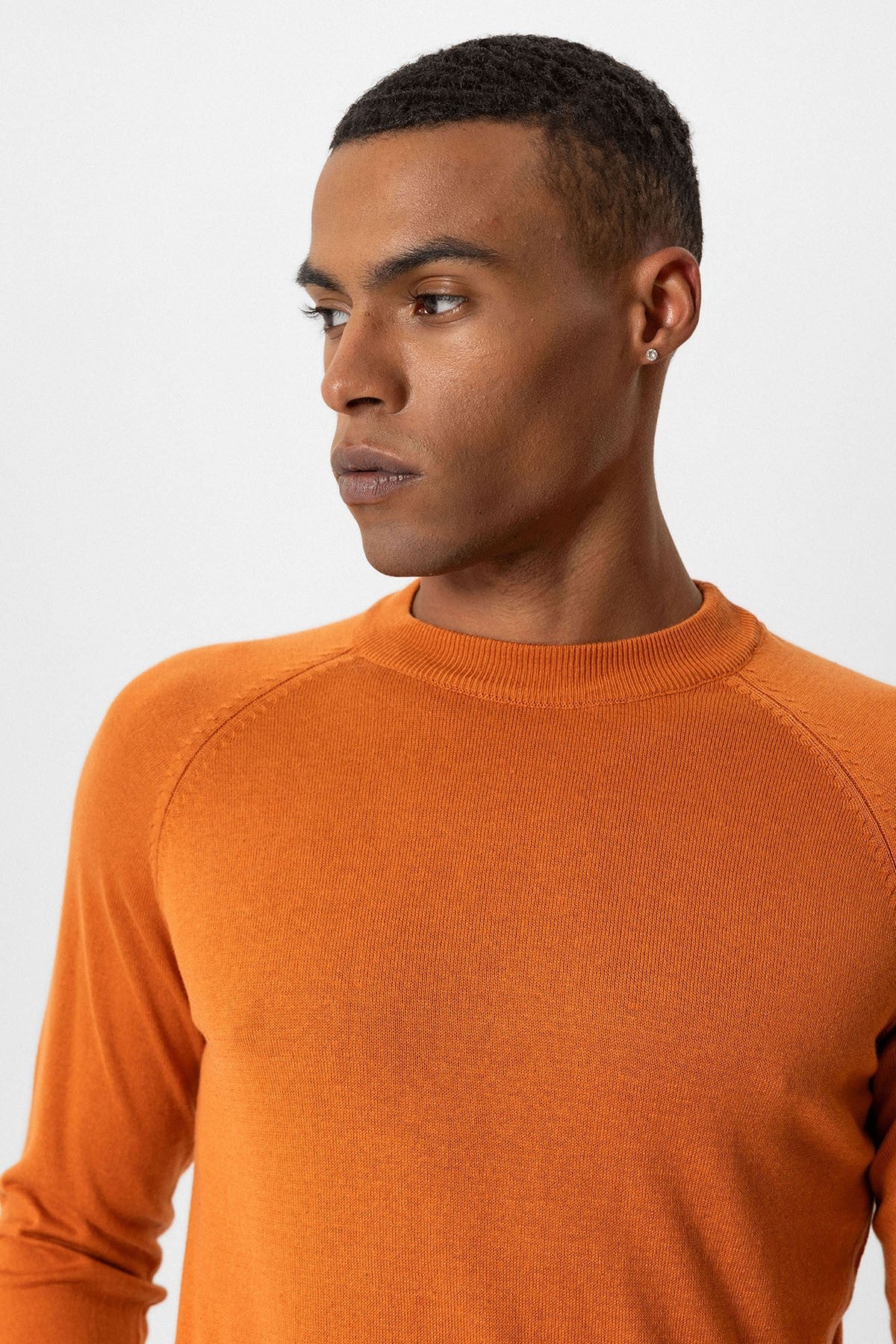 Antioch Bisiklet Yaka Slim Fit Triko Kazak