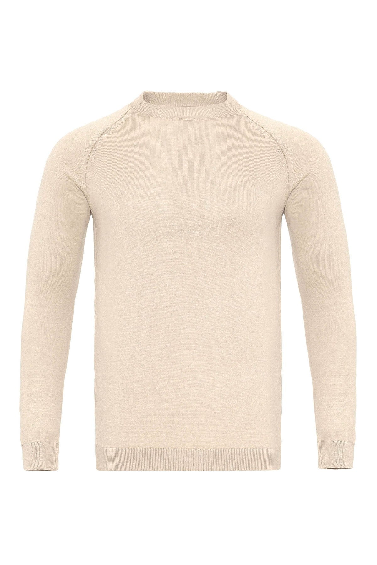 Antioch Bisiklet Yaka Slim Fit Triko Kazak