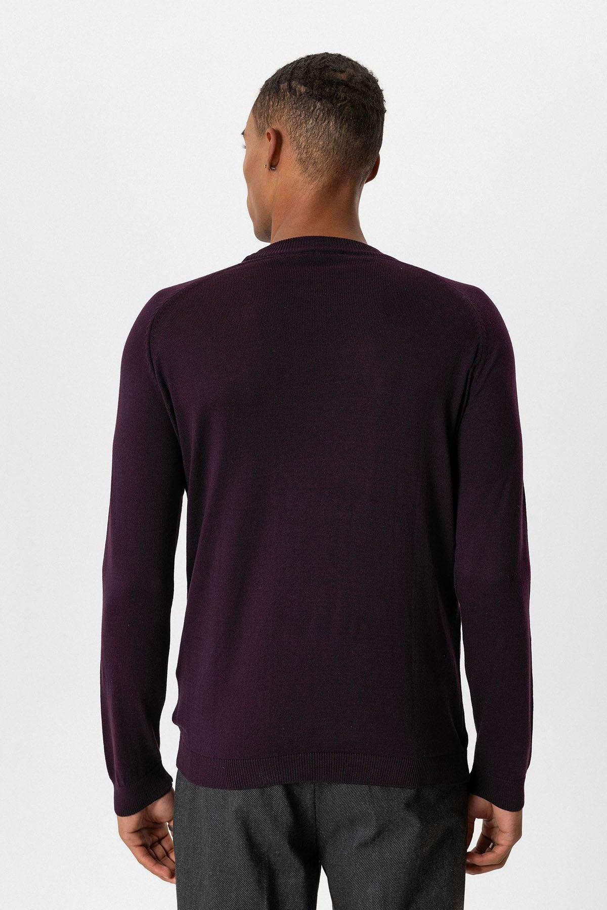 Antioch Bisiklet Yaka Slim Fit Triko Kazak
