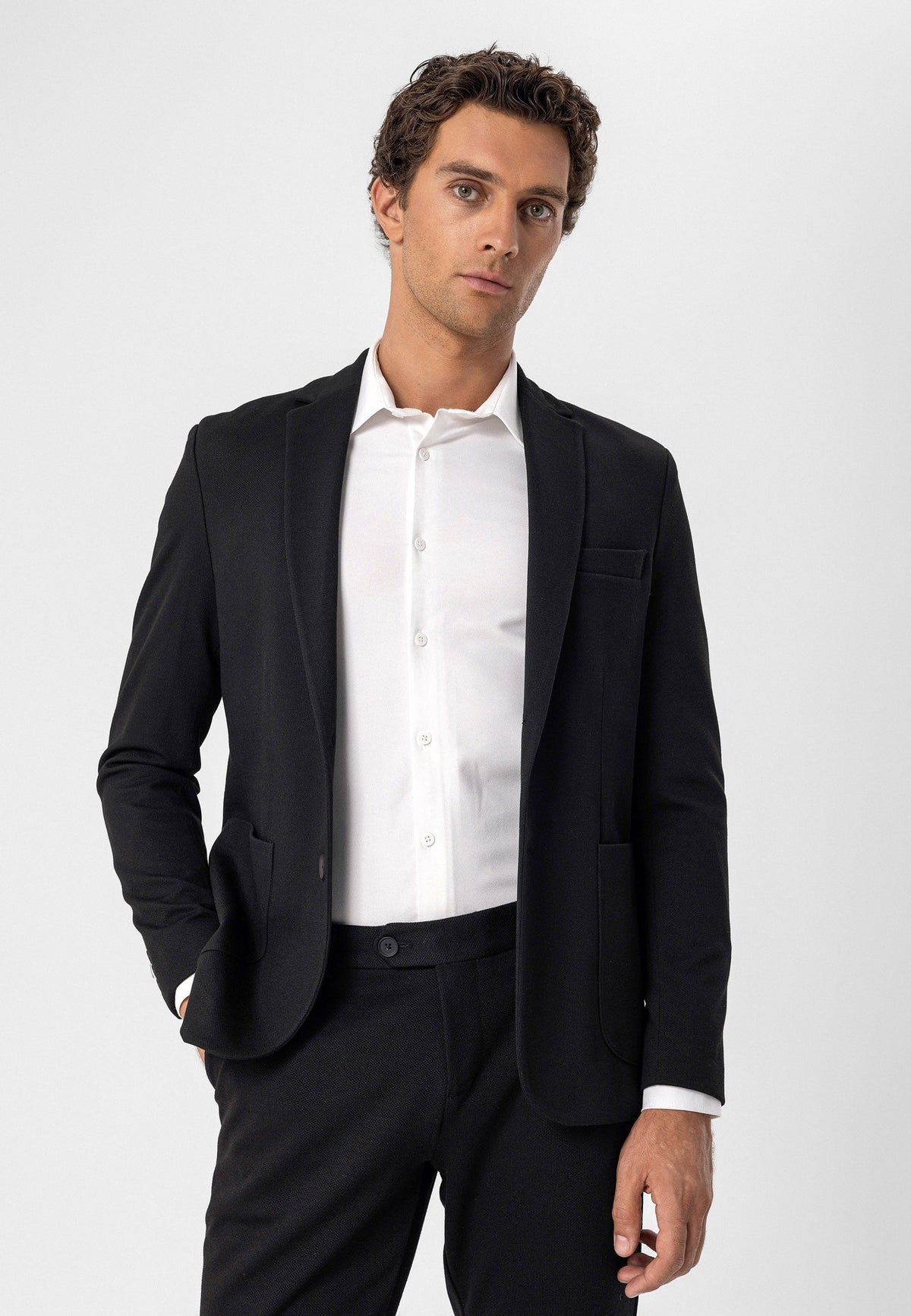Antioch Astarsız Slim Fit Erkek Blazer Ceket