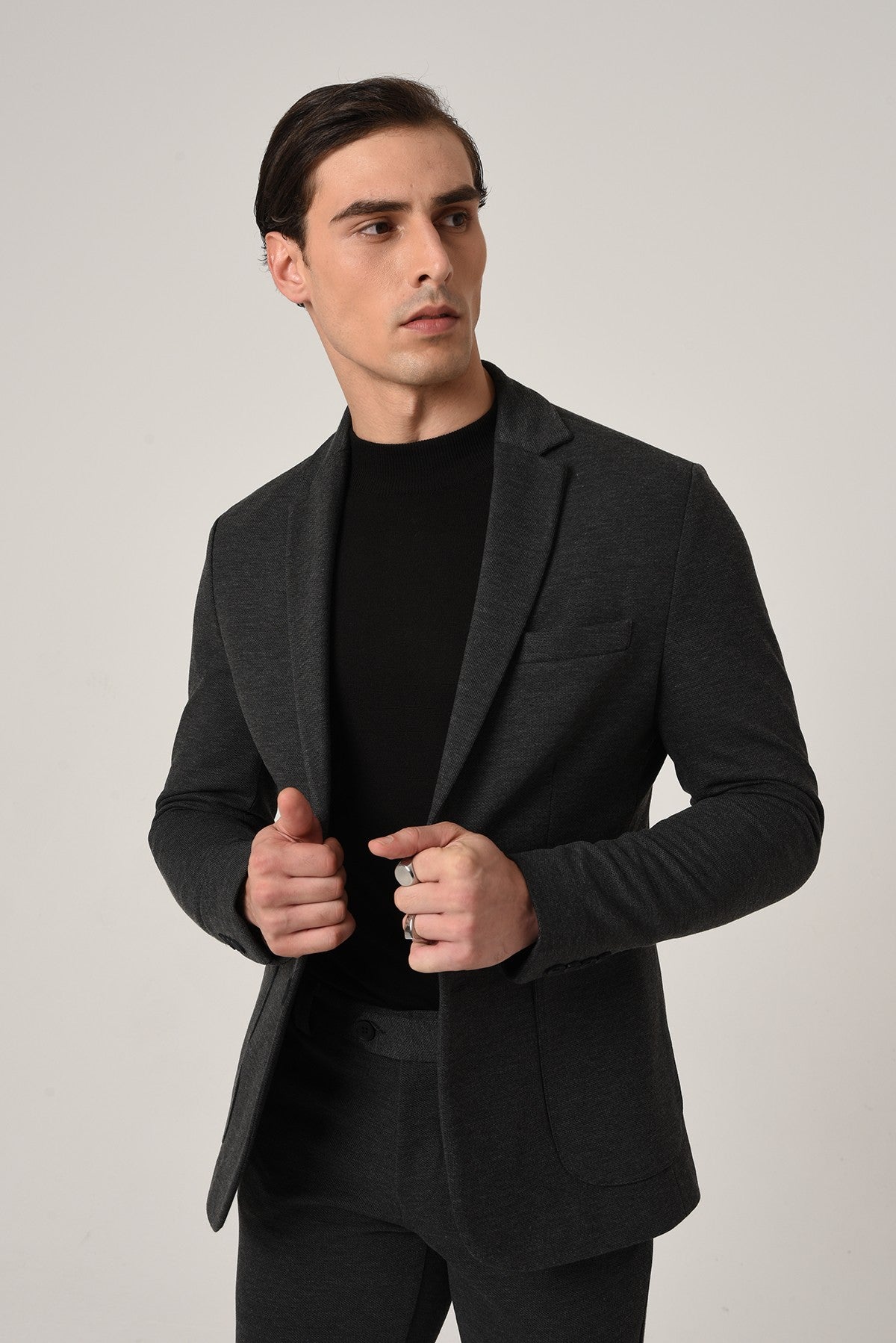 Antioch Astarsız Slim Fit Erkek Blazer Ceket
