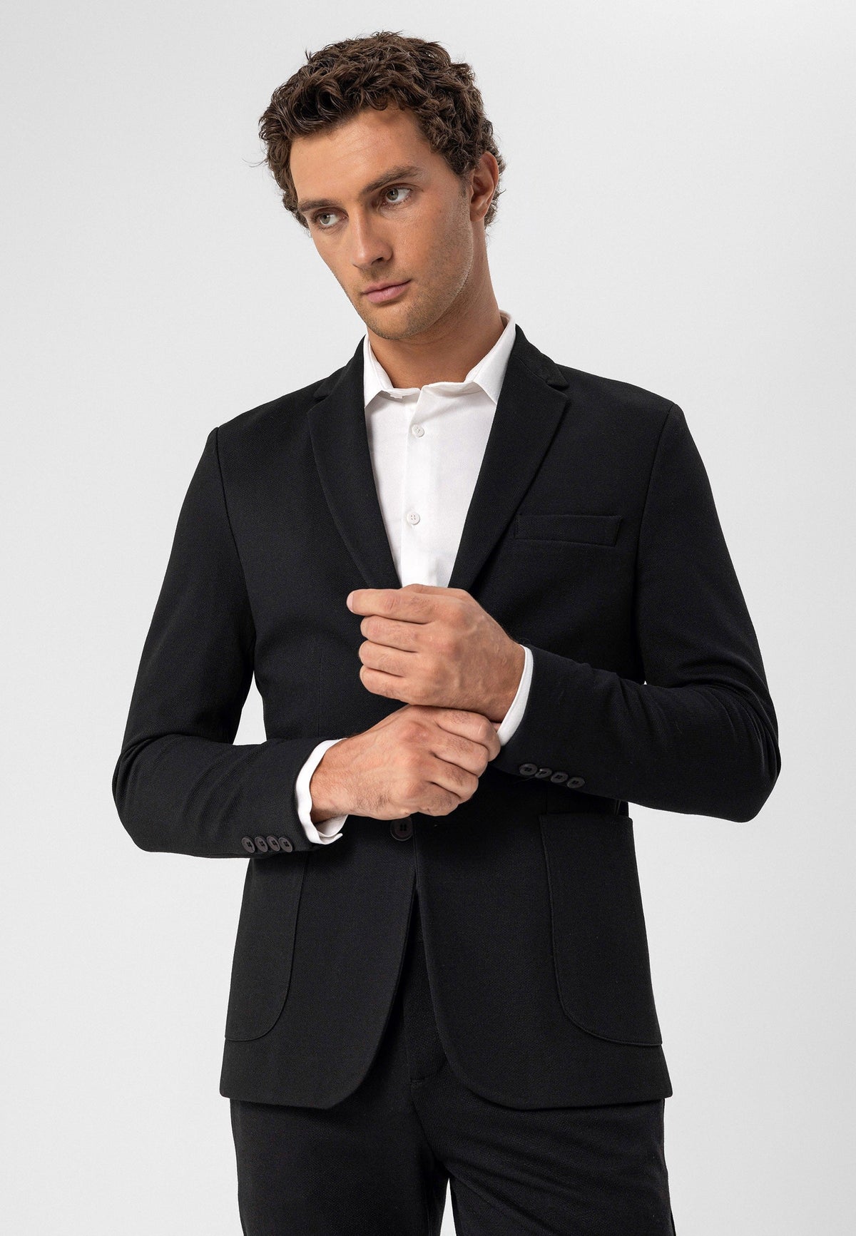 Antioch Astarsız Slim Fit Erkek Blazer Ceket
