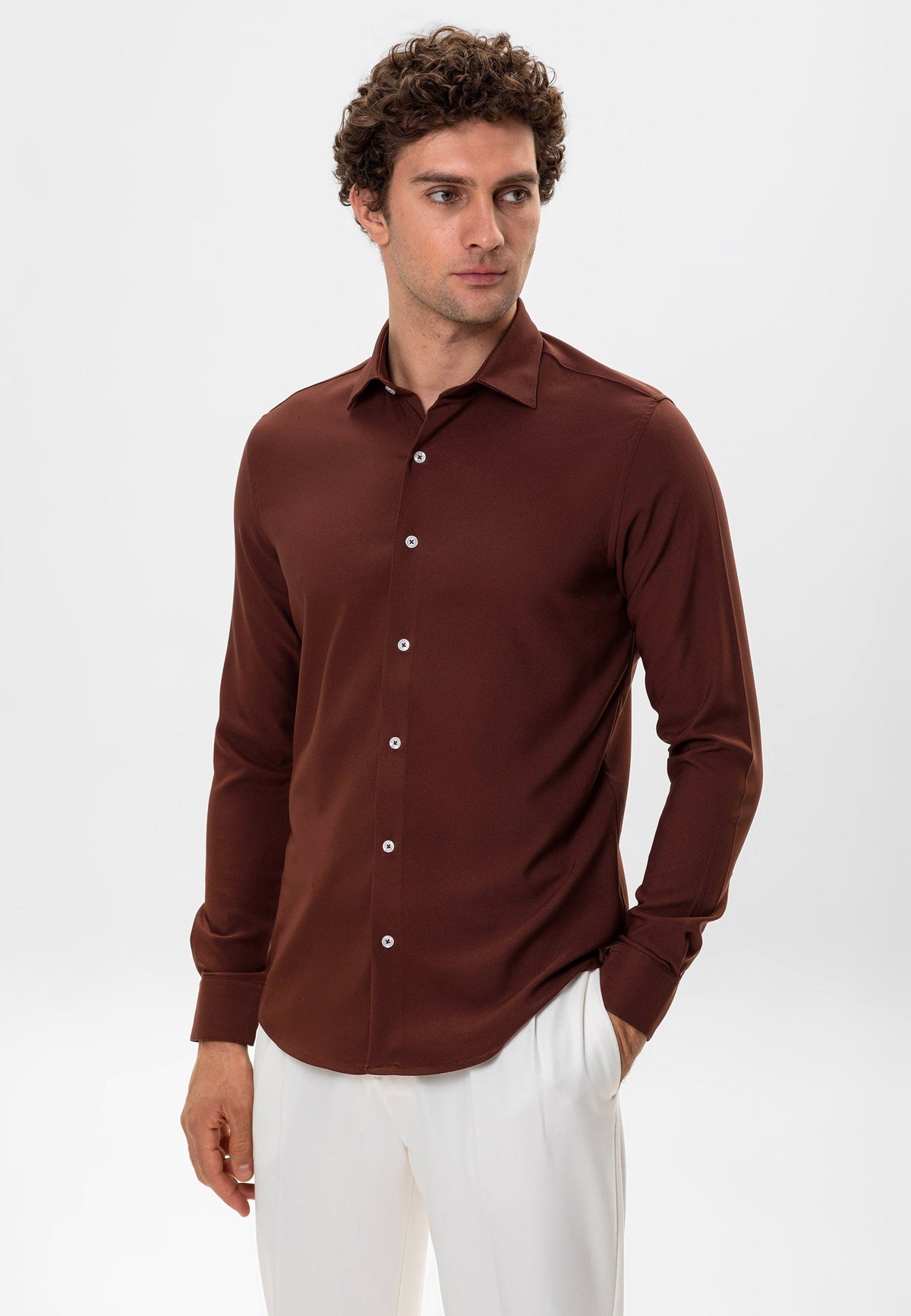 Slim Fit Erkek Gömlek