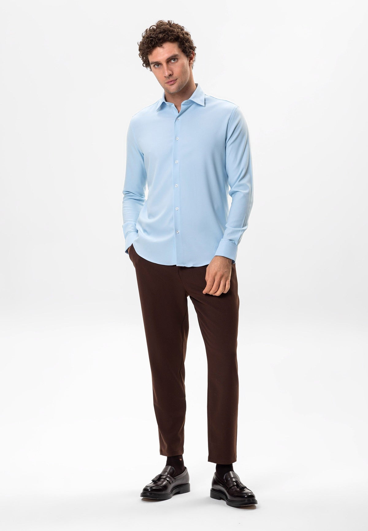 Slim Fit Erkek Gömlek