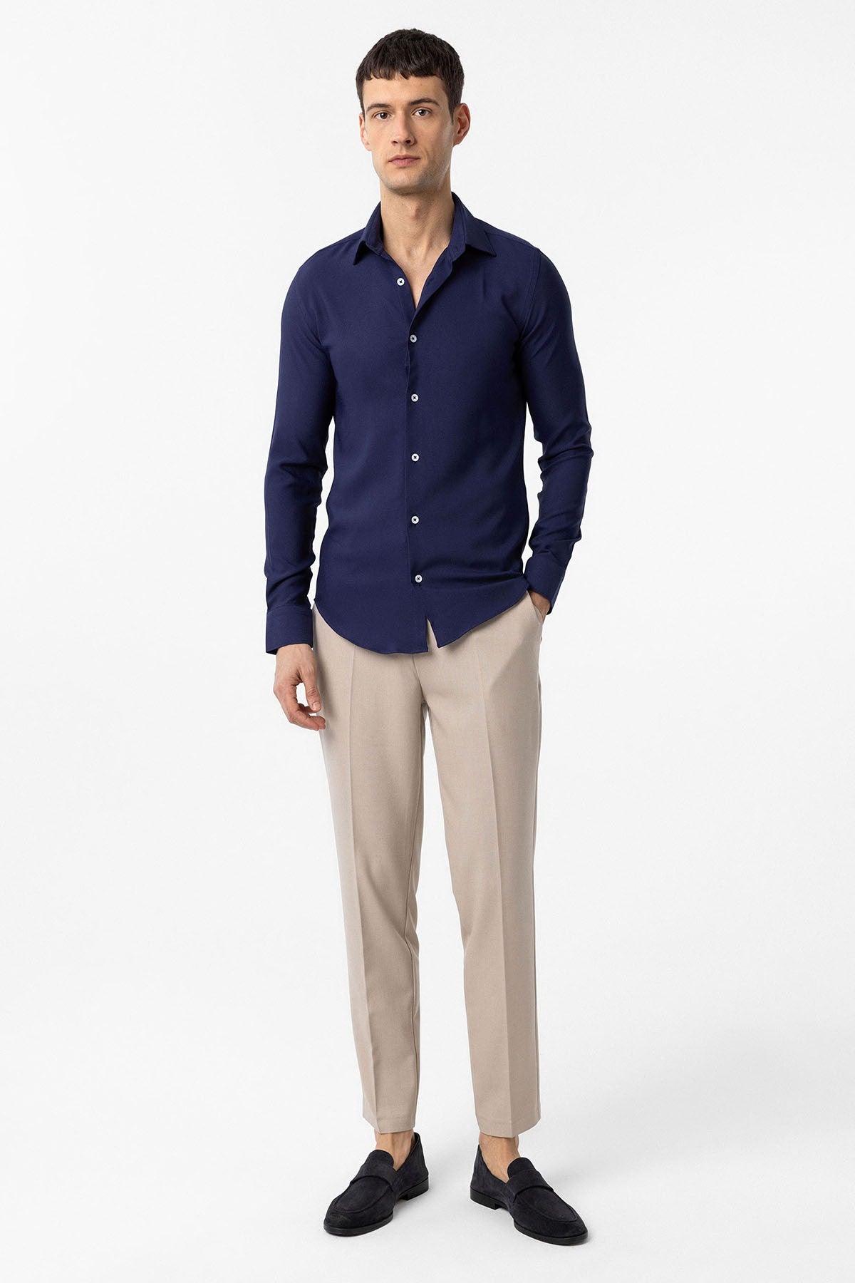 Slim Fit Erkek Gömlek
