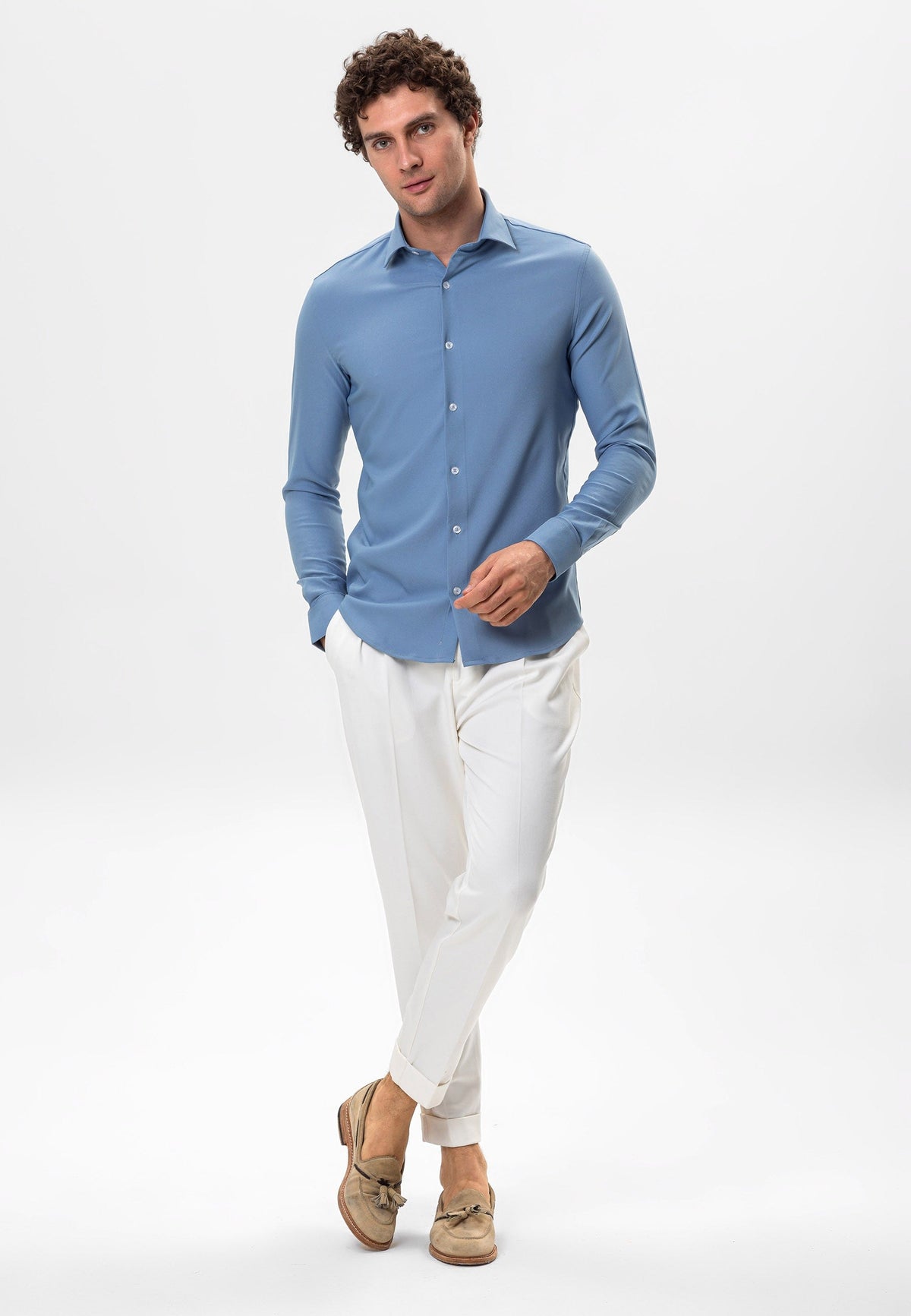 Slim Fit Erkek Gömlek