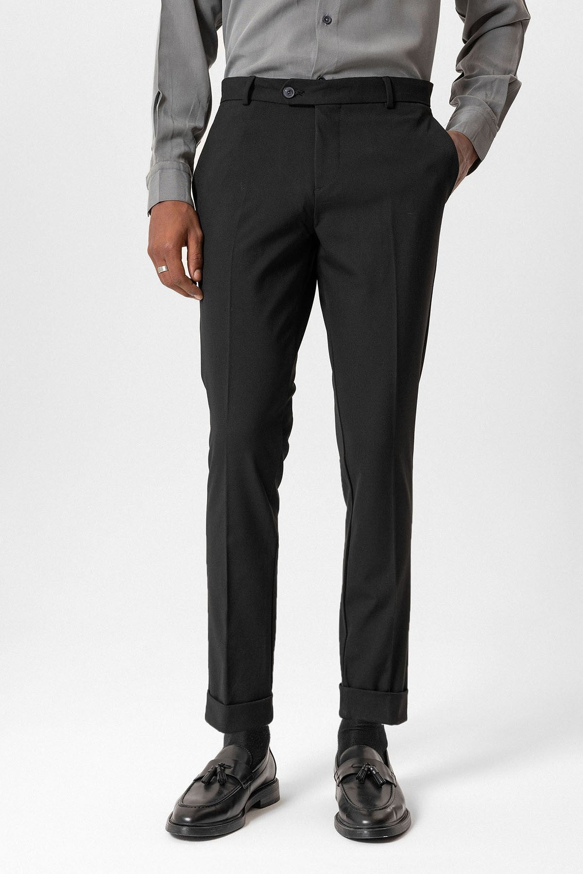 Antioch Regular Fit Duble Paça Erkek Pantolon