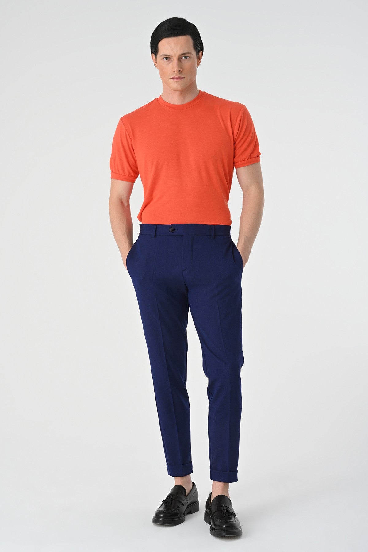 Antioch Regular Fit Duble Paça Erkek Pantolon